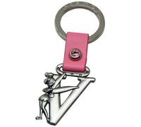 Tinker Bell Letter V Pewter Key Chain