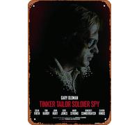 Tinker, Tailor, Soldat, Spy Movie (2011) Plaque en métal 20,3 x 30,5 cm Décoration murale vintage rétro