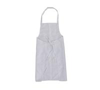 Tinksky Tablier de Cuisine Halter neck Style Sans manches Cuisine Tablier de cuisine avec poche(Blanc)