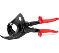 TINMAGI Coupe-câble à Cliquet Jusqu'à 400 mm², Coupeur de Câble 280 mm HS520A, Levier à Dégagement Rapide, pour Câble en Cuivre Aluminium