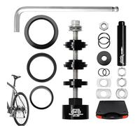 TINMAGI Kit Inférieur de Vélo pour Installer et Retirer Le Support, Extracteur Roulement Velo, Kit de Presse de Roulement de Vélo, pour Pédalier BB86 BB30 BB91 BB92 PF30, Débutants