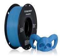 TINMORRY Filament PETG renforcé de fibres de verre 1.75mm, Filament d'impression 3D PETG GF à haute résistance aux chocs, durabilité et rigidité, 1 KG 1 bobine, Bleu givré