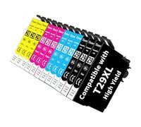 Tinnee 12X 29XL Cartouches d'encre Compatible pour Cartouche Epson 29 Epson 29XL pour Expression Home XP-255 XP-445 XP-352 XP-247 XP-342 XP-442 XP-452 XP-345 XP-245 XP-235 XP-432 XP-435 XP-455 XP-355