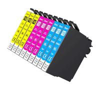 Tinnee Lot de 9 cartouches 16XL compatibles avec Epson Workforce WF-2630 WF-2760 WF-2750 WF-2660 WF-2650 WF-2540 WF-2510 WF-2530 WF-2010