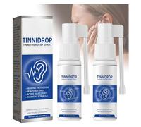 Tinnidrop Spray de soulagement des acouphènes, spray de soulagement des acouphènes pour soulager les acouphènes pour les oreilles qui bourdonnent, soulage l'inconfort des oreilles, spray d'entretien
