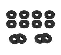 Tinoaly 12pcs NO.3 Joints Bouchon Réservoir Réchaud pour Coleman 220, Caoutchouc Fluoré Qualité Supérieure Résistants à l'huile et Aux Hautes Températures Accessoires Remplacement Pratiques(Noir)