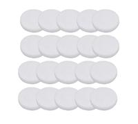 Tinoaly 20pcs Tampons Polissage Filtre à Eau pour Fluval Fx4 Fx5 Fx6, 18x2,2cm Fibre Fine Tampons Polissage Filtre à Eau pour Aquarium Pièces Rechange et Accessoires Pratiques(Blanc)