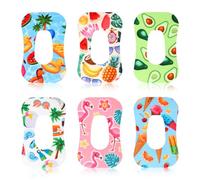 Tinoaly 24pcs Imperméables Patchs Adhésifs pour Dexcom G6, Respirants Protecteur Capteur Adhérence Cutanée Résistants Transpiration Autocollants Universels Protection Capteur (6 Styles d'Été Amusants)