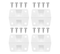 Tinoaly 4pcs Charnières de Rechange, Kit de Charnières en Plastique avec 16 vis Compatibles avec Coleman Xtreme Les Modèles 5226, 5227B, 5278, 5253, 6262 et 6270