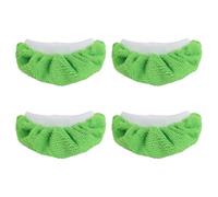 Tinoaly 4pcs Tampon de Vadrouille à Vapeur pour Nettoyeur à Vapeur Portatif Chiffons en Microfibre Housse Tampons de Rechange pour Balai à Vapeur pour Bissell Steam Shot, Dupray, PurSteam, Comforday