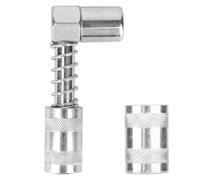 Tinoaly 90 Degrés Coupleur de Pistolet à Graisse, 90 Degrés Embout Pistolet Graisse Raccord D'Adaptateur de Connecteur D'Huile Engrenages pour Espaces Restreints pour L'Entretien des Voitures Camions