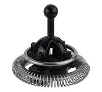 Tinoaly Fouet de rechange Nespresso Aeroccino 3/4/Plus, fouet moderne en plastique noir et acier inoxydable