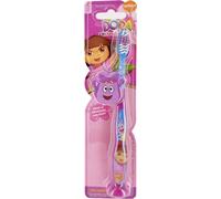 Tinokou, brosse à dents ergonomique pour enfants Dora l'exploratrice, Coloré
