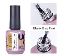 Tinovo Uno Dernière Base En Caoutchouc Gel Vernis À Ongles Uv Semi Permanent Épais Solide Couche De Base Couche De Finition Pour Manucure Ongles Salon D'art.Elastic Base Coat.