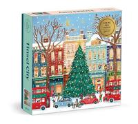 Galison Puzzle Tinsel City 500 pièces Foil