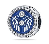 TINSLO Charme Perles en argent sterling 925 pour bracelet et collier Pandora Compatible avec bracelets européens pour femmes et filles