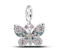 TINSLO Charme Perles en argent sterling 925 pour bracelet et collier Pandora Compatible avec bracelets européens pour femmes et filles