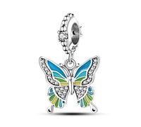 TINSLO Charme Perles en argent sterling 925 pour bracelet et collier Pandora Compatible avec bracelets européens pour femmes et filles