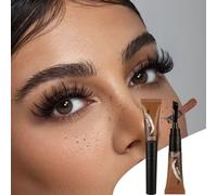 Tint de sourcils - colorant semi-permanent imperméable colorant | Couleur instantanée naturelle professionnelle pour les hommes et les femmes, du kit de maquillage de maquillage de beauté durable dura