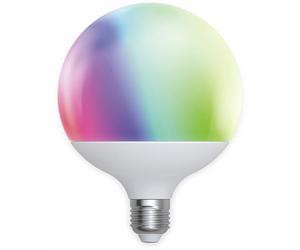 tint Globe LED intelligent - Contrôlable par Alexa ou télécommande - Ampoule E27 à intensité variable avec lumière blanche (1800-6500 K) et lumière colorée RVB, 15 W