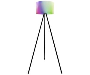 tint Khaya Lampadaire LED Smart d'extérieur 143 cm de haut IP44 pour extérieur : jardin, terrasse, balcon, zigbee, fonctionne avec Alexa, avec télécommande et ampoule RVB