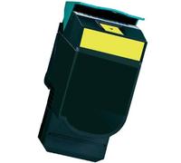 TINTA COMPATIBLE Toner générique pour Lexmark CX410/CX510 Jaune 80C2HY0/802HY