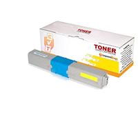 TINTA COMPATIBLE Toner générique pour OKI Executive ES3452 MFP/ES5431DN/ES5462 MFP Jaune 44973509