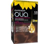 Tinta per Capelli Colorazione Permanente Senza Ammoniaca 5.35 Castano Cioccolato