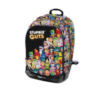 Tinta Unita Sac à dos d'école Dream Stumble Guys Cross Capacité 28 litres dimensions 39 x 23 x 44, Noir , L