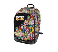 Tinta Unita Sac à dos scolaire 2025 Dream Stumble Guys Cross Capacité 28 litres dimensions 39 x 23 x 44 (noir)