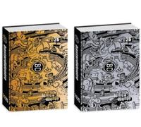Tinta Unita Seven Agenda scolaire 25-26 Mitiquement BASTARDIDENTRO Gold&silver Agenda 16 mois, taille 13 x 19 cm, intérieur décoré