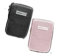 Tinta Unita Trousse rigide One Time EVA 21,5 × 14 × 7 cm - Complete scolaire Fantasie Young Gloum Brillantini - 2 stylos effaçables + crayons + accessoires, Noir , 3 fermetures éclair