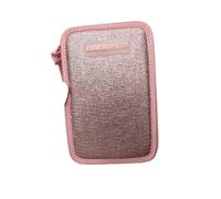 Tinta Unita Trousse scolaire rose pailletée avec couleurs
