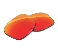 Tintart Performance Lentilles de rechange compatibles avec Oakley Fuel Cell OO9096 Polarized Etched-Fire Red, Rouge feu - Polarisé max, Taille unique