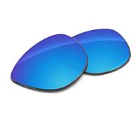 Tintart Verres de rechange performants compatibles avec Oakley Frogskins OO9013 Polarisés gravés, Bleu ciel - Polarisé max, Taille unique