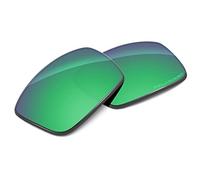 Tintart Verres performants compatibles avec Oakley Gascan Polarized Gratched, Vert émeraude - Polycarbonate polarisé, Taille unique