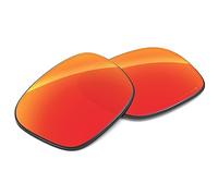 Tintart Verres performants compatibles avec Oakley Holbrook polarisés, Rouge feu - polarisé., Taille unique