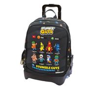 TintaUnita Trolley avec sac à dos Cross System avec 4 roues Stumble Guys école 2026 2027