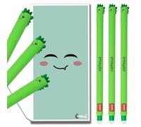 Tinte Ink Legami - Lot de stylos effaçables avec jolie enveloppe - (Set Dinosaure, 3 stylos)