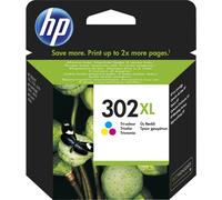 HP 302XL Cartouche d’encre trois couleurs grande capacité authentique