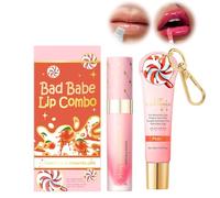 Tinted Lip Balm and Lip Oil Set, Moisturizing Lip Gloss for Women, Perfect for Daily Care and Makeup Embellishment(1pcs)