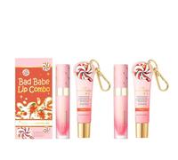 Tinted Lip Balm and Lip Oil Set, Moisturizing Lip Gloss for Women, Perfect for Daily Care and Makeup Embellishment(2pcs)