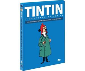 Tintin - 3 Aventures - Vol. 4 : 7 Boules De Cristal + Le Temple Du Soleil + L'etoile Mystérieuse