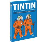 Tintin - 3 Aventures - Vol. 5 : Objectif Lune + On A Marché Sur La Lune + Tintin Au Pays De L'or Noir