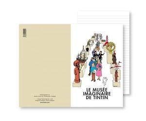 Tintin Carnet de notes Le Musée Imaginaire de 12,5x20cm (54385)