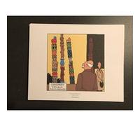 TINTIN - Dahomey - 19,5x24 cm - AFFICHE / POSTER G