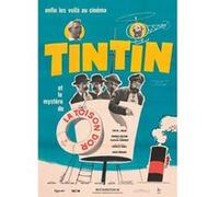 Tintin et le mystère de la toison d'or - affiche de cinéma originale (ressortie) - 40x60 cm roulée G