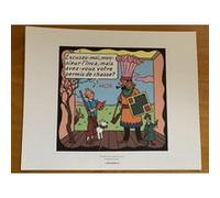 Tintin - Excusez-moi Monsieur l'Inca - 18x24cm AFFICHE / POSTER G