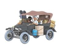 Tintin Noir Ford T 1/24e Voiture du Congo