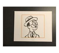 TINTIN - Personnage / Crabe - 19,5x24 cm - AFFICHE / POSTER G